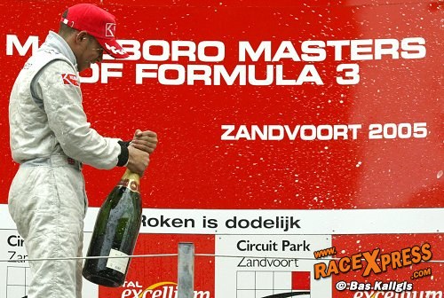 Lewis Hamilton winnaar 2005